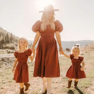 Ivy City Co Brooklyn Dress in Spice; M